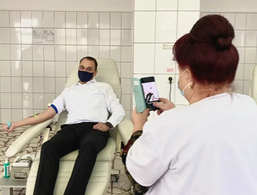 Primarul Focșaniului a donat plasmă după ce s-a vindecat de COVID:„Fiecare dintre noi poate dona căci sănătatea are prioritate”