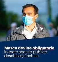Gata, s-a decis! Purtatul măștii în spații deschise este OBLIGATORIE!