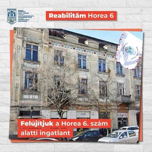 O clădire emblematică a municipiului Satu Mare își va recăpăta strălucirea.