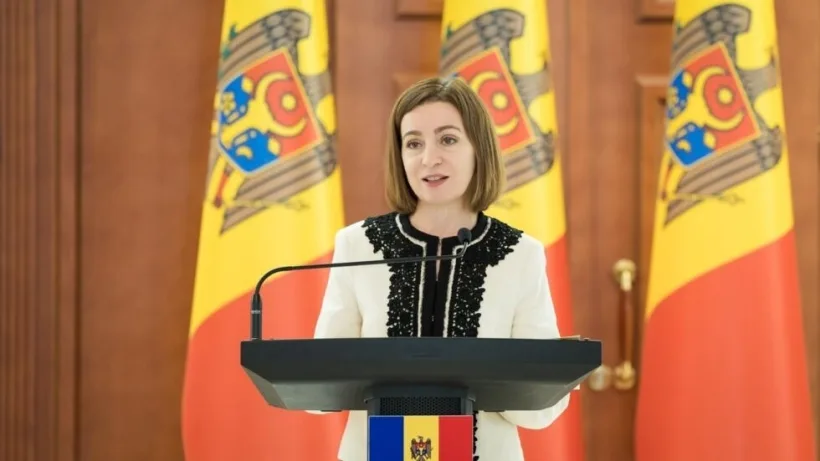 Maia Sandu a avut întrevederi cu Klaus Iohannis și Marcel Ciolacu
