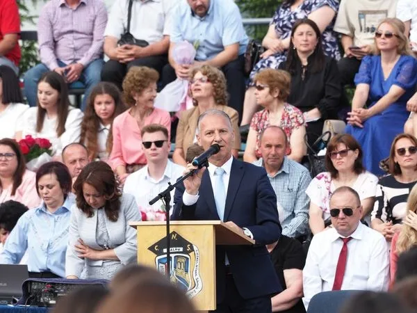 Absolvenții CN"Silvania" Zalău felicitați de președintele CJ Sălaj