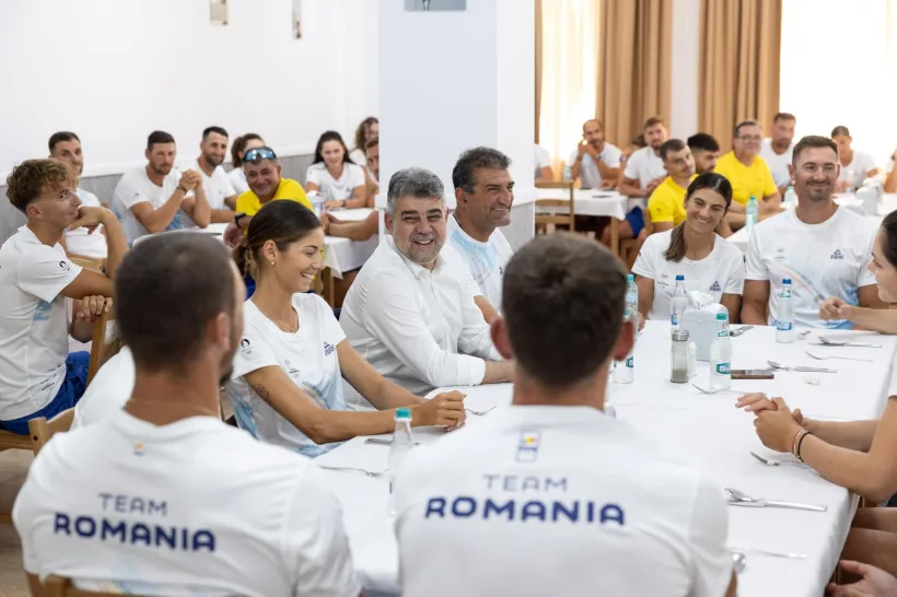Ciolacu: Le-am urat azi succes sportivilor și antrenorilor din delegația României la Jocurile Olimpice de la Paris