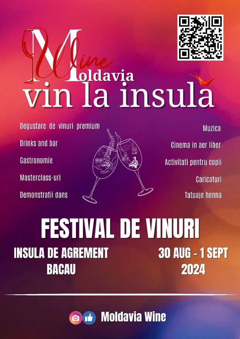 Evenimentele lunii august - Bacau 2024