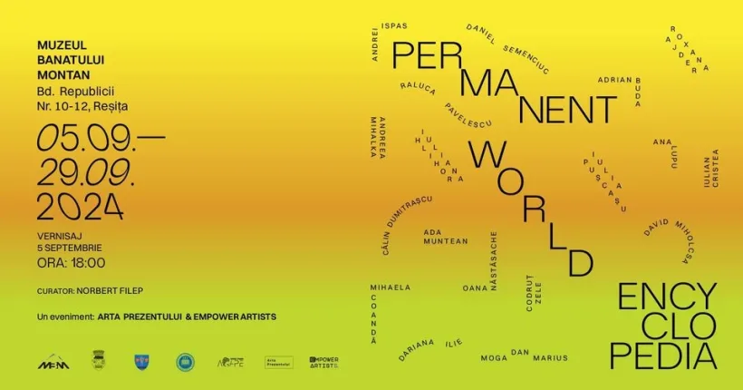 Expoziția colectivă „Permanent World Encyclopedia” la Reșița