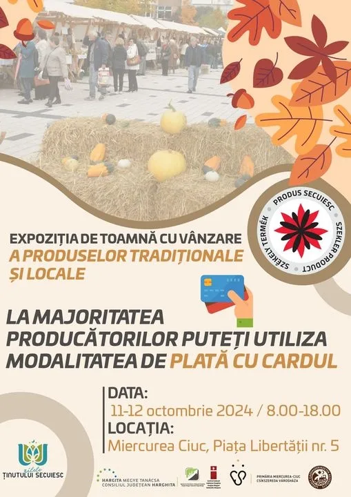 Târgul produselor locale și tradiționale la Miercurea Ciuc