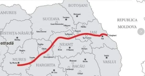 Un lot de 28 de kilometri din Autostrada Unirii A8 a fost scos la licitație