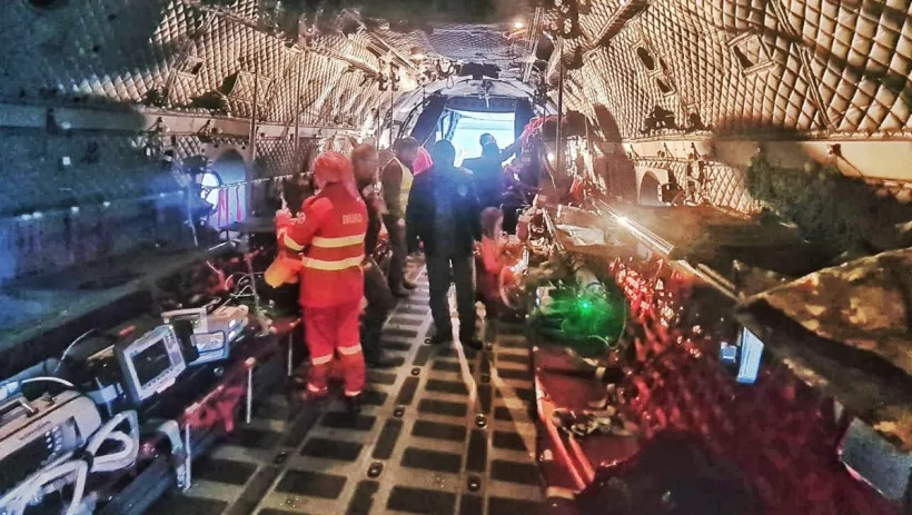 Tragedia din Macedonia de Nord. Un avion al armatei române transportă patru răniți