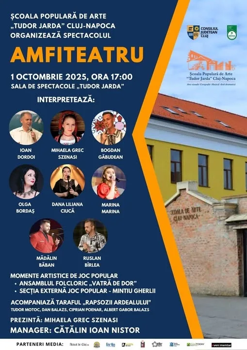 Deschiderea anului educațional la Școala Populară de Arte in Cluj-Napoca