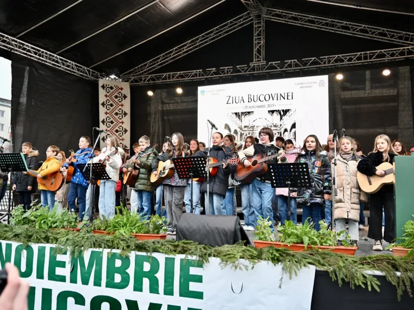 Ziua Bucovinei, sărbătorită în centrul municipiului Suceava