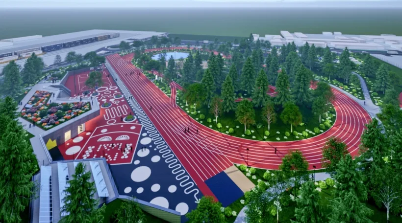 Athletic Park-bază sportivă băcăuană realizată cu fonduri europene, în parteneriat CJ -Primărie