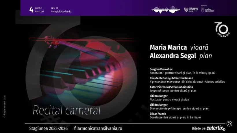 Filarmonica din Cluj, aniversare la 70 de ani
