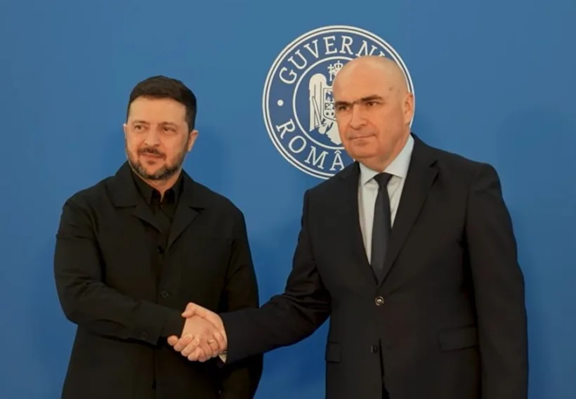 Zelenski, în vizită la București: „Nicio școală românească din Ucraina nu va fi închisă”