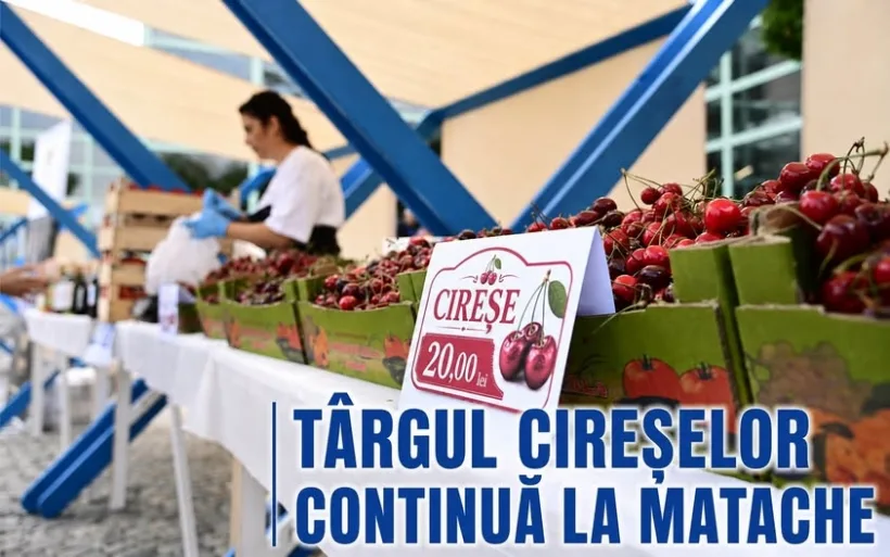 Târgul Cireșelor și al Căpșunelor din Piața Matache