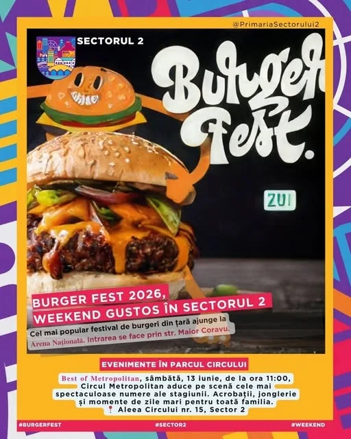 BurgerFest 2026 în Sectorul 2