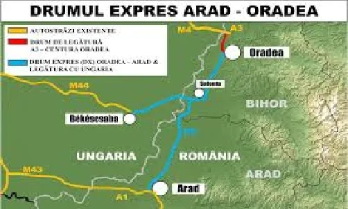 Drumul Expres Arad – Oradea (DEx16) a intrat în linie dreaptă