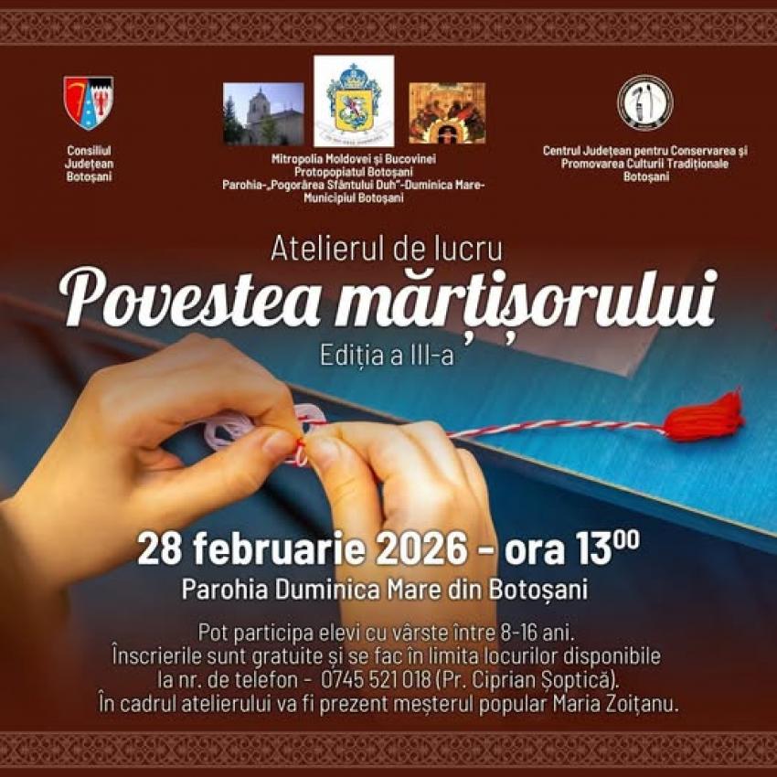 „Povestea mărțișorului” continuă