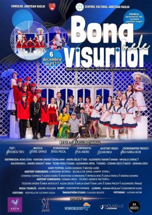 Spectacolul „Bona visurilor mele” va avea premiera în cadrul Festivalului „Prichindel”