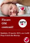 Marșul pentru viață, în Bistrița