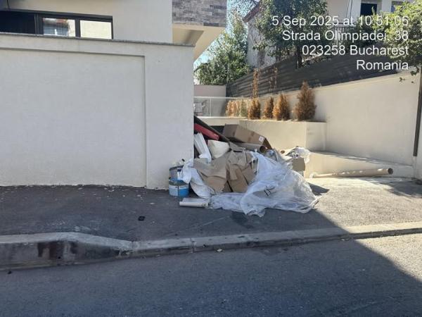 &Icirc;n Sectorul 2 monitorizăm depozitarea deșeurilor din construcții pe spațiul public