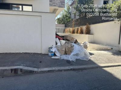 &Icirc;n Sectorul 2 monitorizăm depozitarea deșeurilor din construcții pe spațiul public