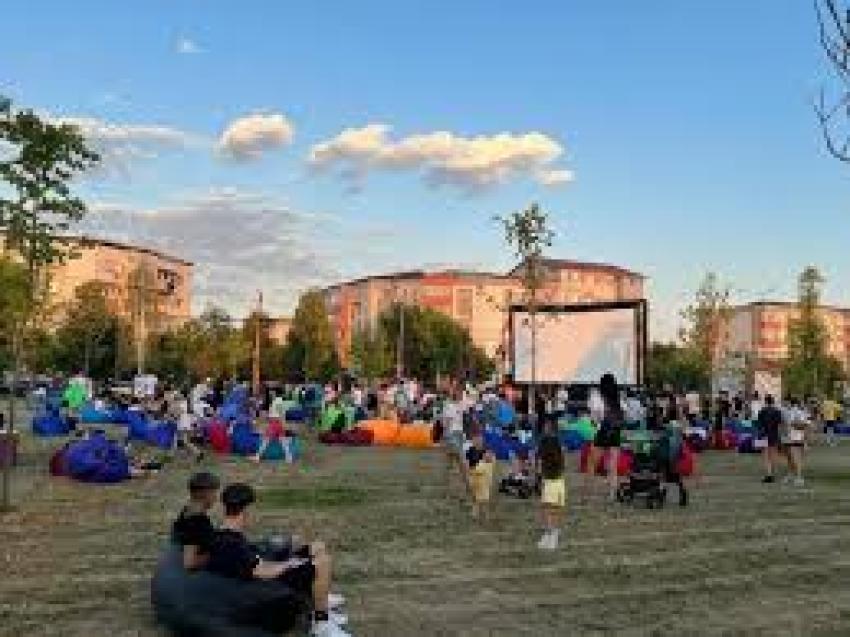 Euro 2024 urmărit în Parcul Tineretului din Slatina