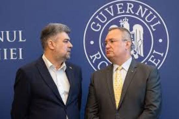Ironii între Marcel Ciolacu și Nicolae Ciucă