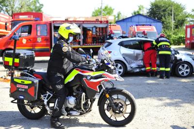 Paramedicii de la ISU Galați, dotați cu motociclete de intervenție