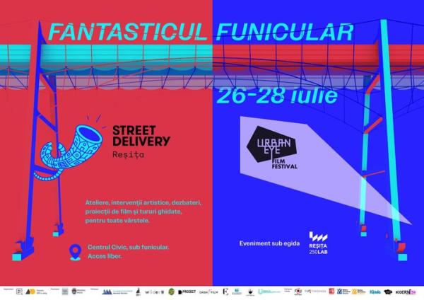 Reșița găzduiește  edițiile pilot aleStreet Delivery și UrbanEye Film Festival