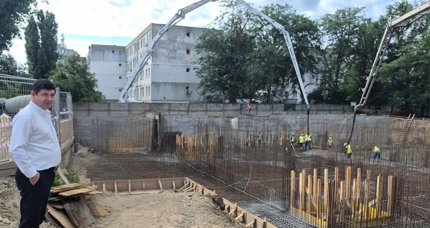 Lucrările avansează la Centrul Integrat de Îngrijiri Paliative din Galați
