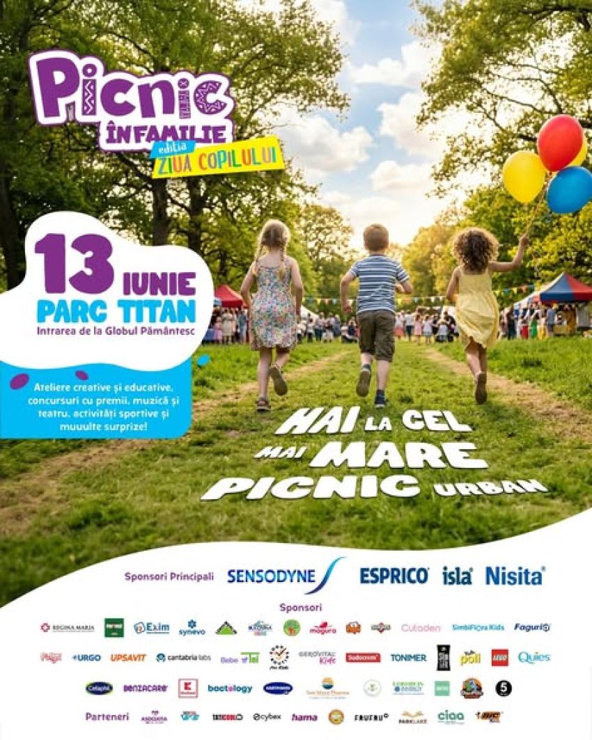 Între 12 și 14 iunie vă așteaptă trei evenimente, în parcurile din Sectorul 3!