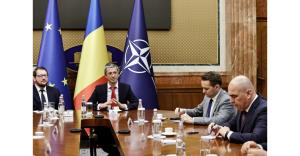 Vizita la Palatul Victoria a unei delegații de investitori internaționali, coordonată de J.P. Morgan