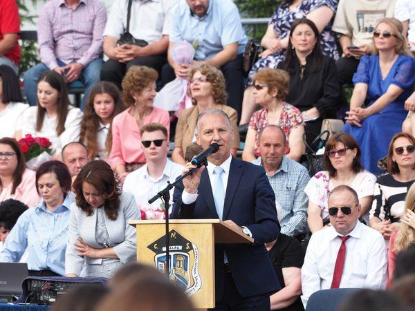 Absolvenții CN&quot;Silvania&quot; Zalău felicitați de președintele CJ Sălaj