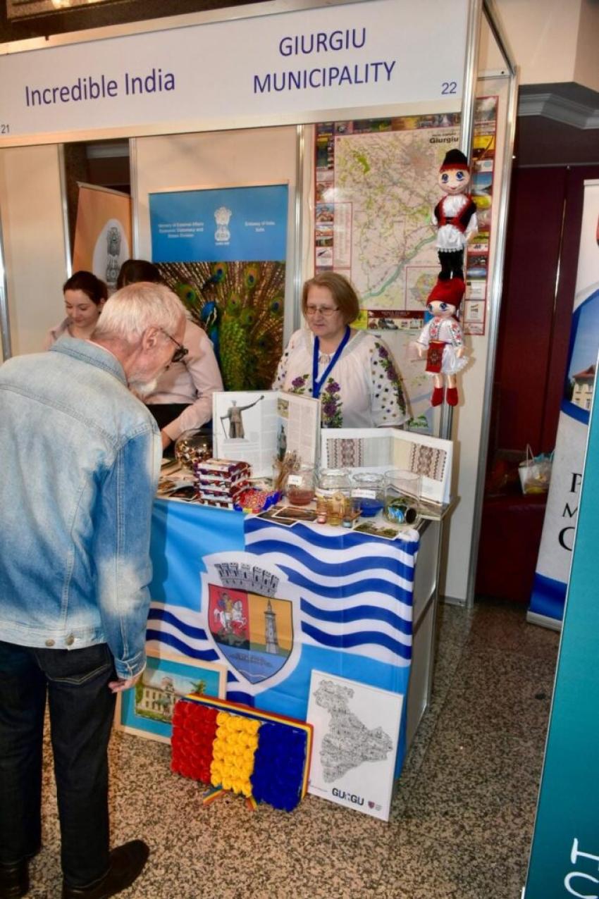 Primăria Giurgiu promovează turismul local la Expoziția Internațională de Turism „Weekend Tourism” din Ruse
