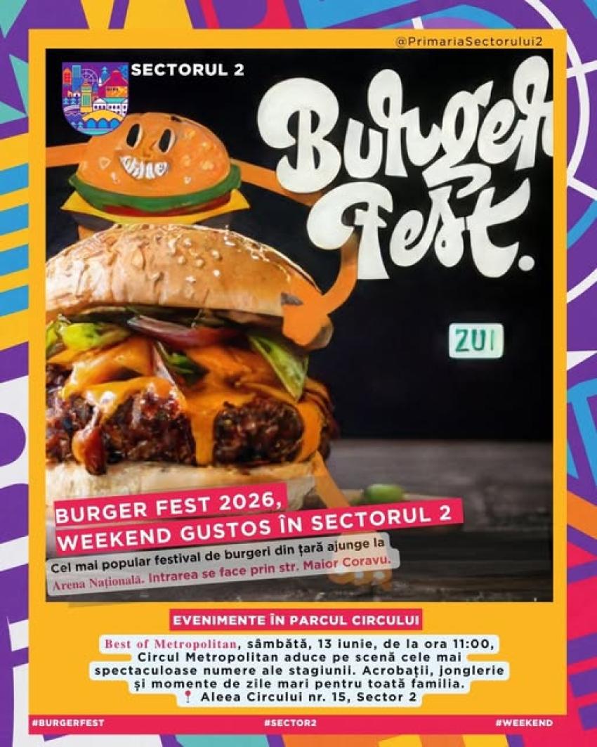 BurgerFest 2026 în Sectorul 2