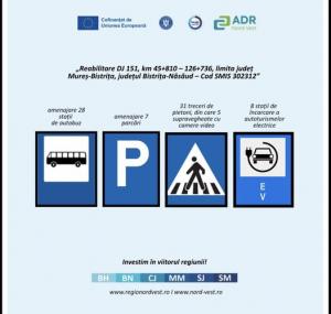 Reabilitare DJ 151 limita județ Mureș-Bistrița