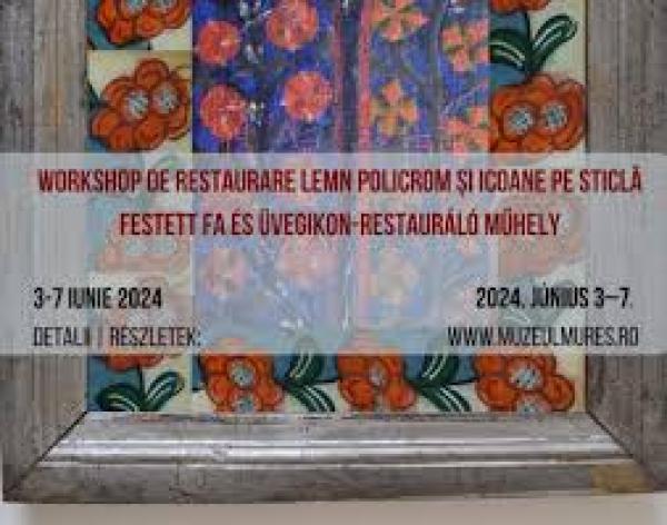 Workshop la Tg. Mureș pentru restaurarea unor piese de muzeu rare