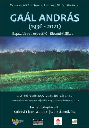 Expoziție retrospectivă Gaál András la Cluj-Napoca
