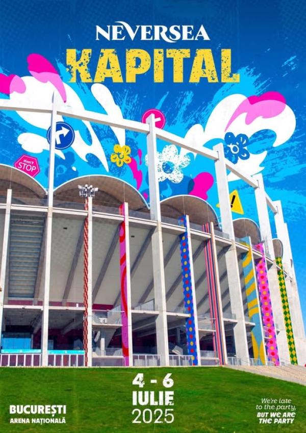 Neversea KAPITAL aduce artiști de renume la Arena Națională
