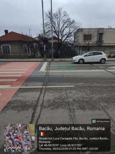 Atenționare trafic &icirc;n Bacău