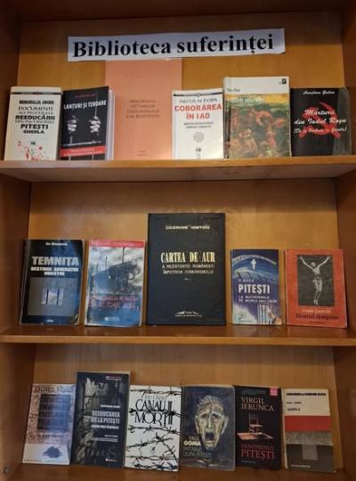 Expoziție: Biblioteca suferinței: de la "Calvarul Aiudului" la "Jurnalul fericirii&raquo;&rdquo;