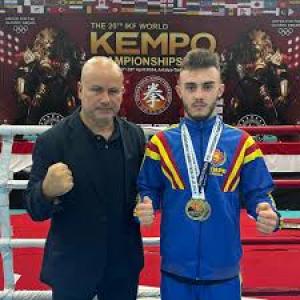 Campionul mondial din Drăgășani, în vizită la Consiliul Județean Vâlcea.