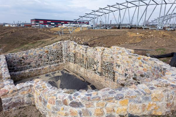 Lucrări ample de refacere a unui ansamblu arheologic din epoca romană, la Galați