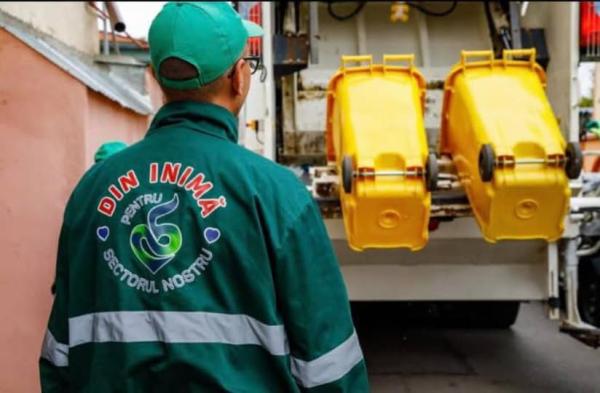 Colectarea deșeurilor, obligatoriu, &icirc;n Sectorul 5, din pubelele etichetate, din septembrie