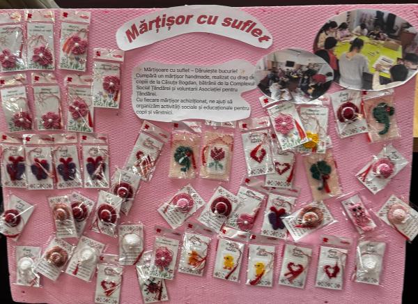 Mărțișor cu Suflet: Solidaritate și Speranță pentru Copii și Bătrâni din Țăndărei