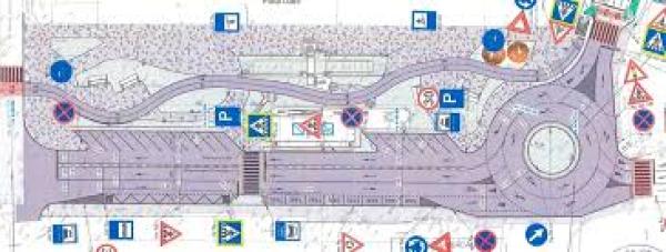 Continuă lucrările din proiectul de management al traficului (SMT)