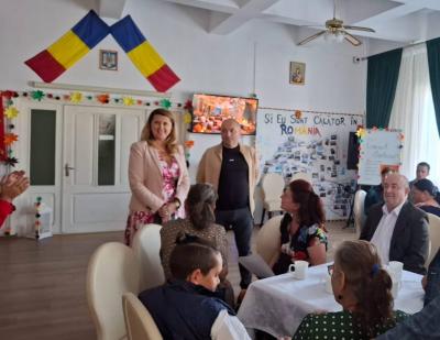 Daniel Vasilică Harpa, președintele CJ Neamț, &icirc;n vizită la persoanele cu dizabilități