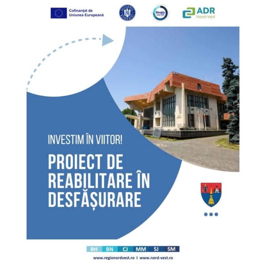 Palatul Administrativ din Baia Mare se află în plin proces de modernizare