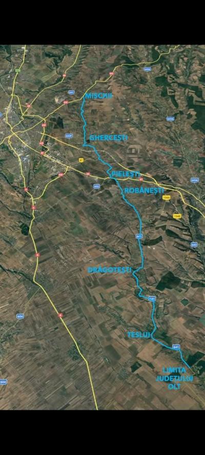 &Icirc;ncep lucrările la DJ641 Din Dolj