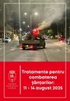 Noi tratamente de dezinsecție în Călărași