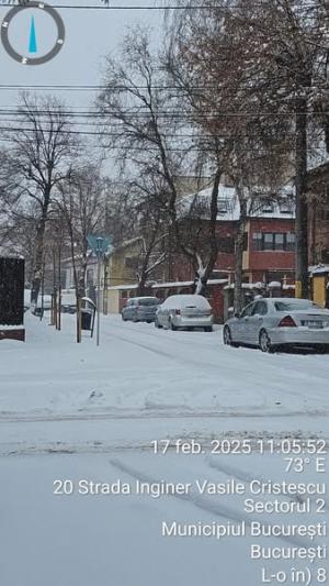 Val de controale și amenzi pentru agenții economici bucureșteni care nu și-au deszăpezit zona